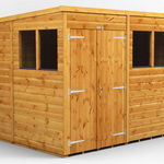 Power Pent Garden Shed 8x6