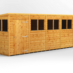 Power Pent Garden Shed 18x4 ft
