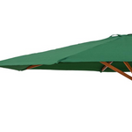 Rowlinsons Willington Green 2.7m Wooden Parasol