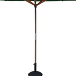 Rowlinsons Willington Green 2.7m Wooden Parasol