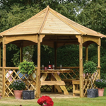 Rowlinsons Buckingham Gazebo Garden Gazebos