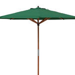 Rowlinsons Willington Green 2.7m Wooden Parasol