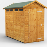 Power Security Apex Garden Shed 8x4