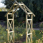 Rowlinsons Rustic Arch Garden Arches