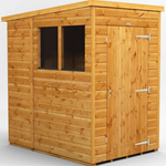 Power Pent Garden Shed 4x6 ft
