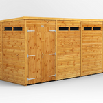 Power Security Pent Garden Shed 16x4