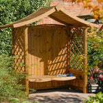 Rowlinsons Tenbury Garden Arbour - Garden Life Stores.