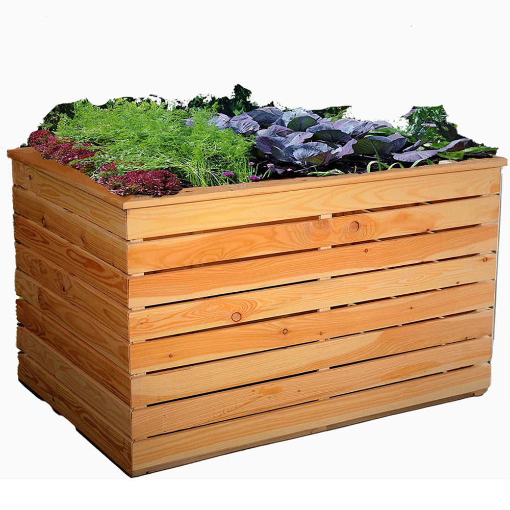 Shire Irena Larch Planter – Premium Wooden Garden Flower Bed | Garden Life Stores