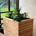 Shire Irena Larch Planter – Premium Wooden Garden Flower Bed | Garden Life Stores