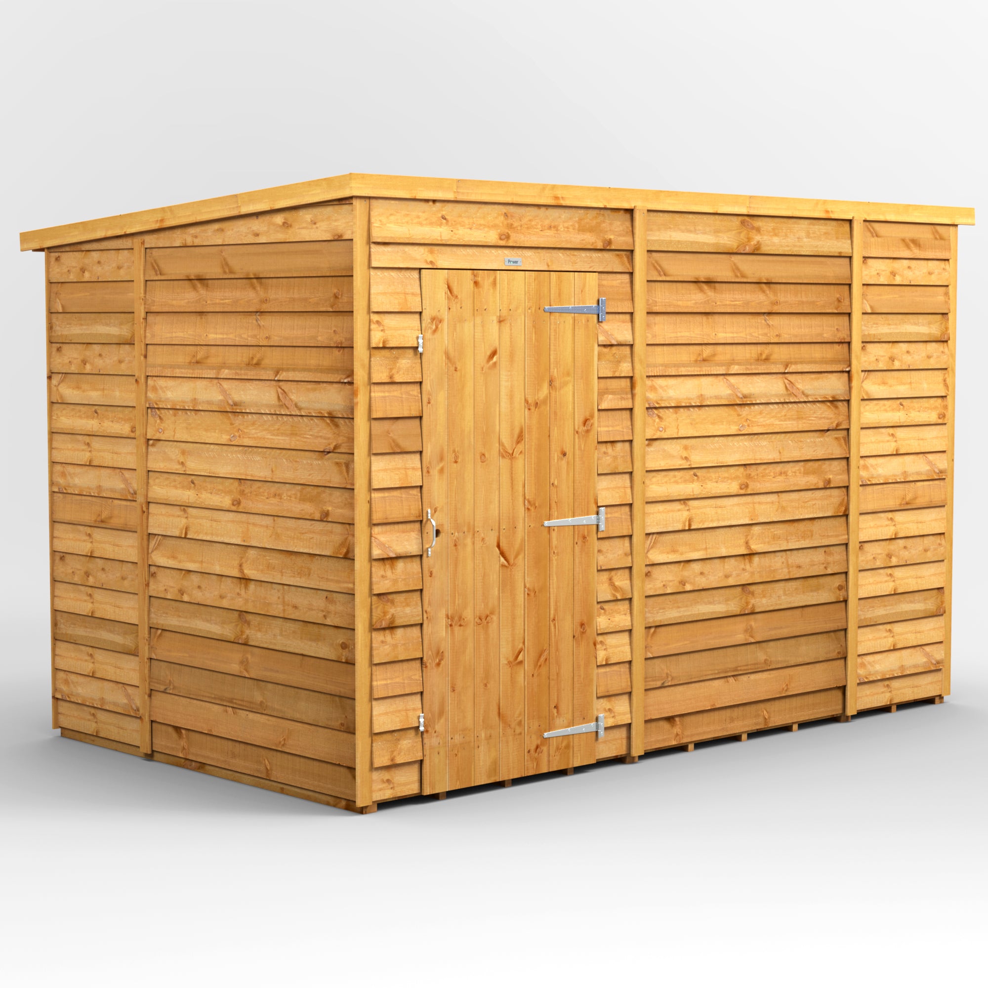 Power Overlap Pent Shed 10x6 ft