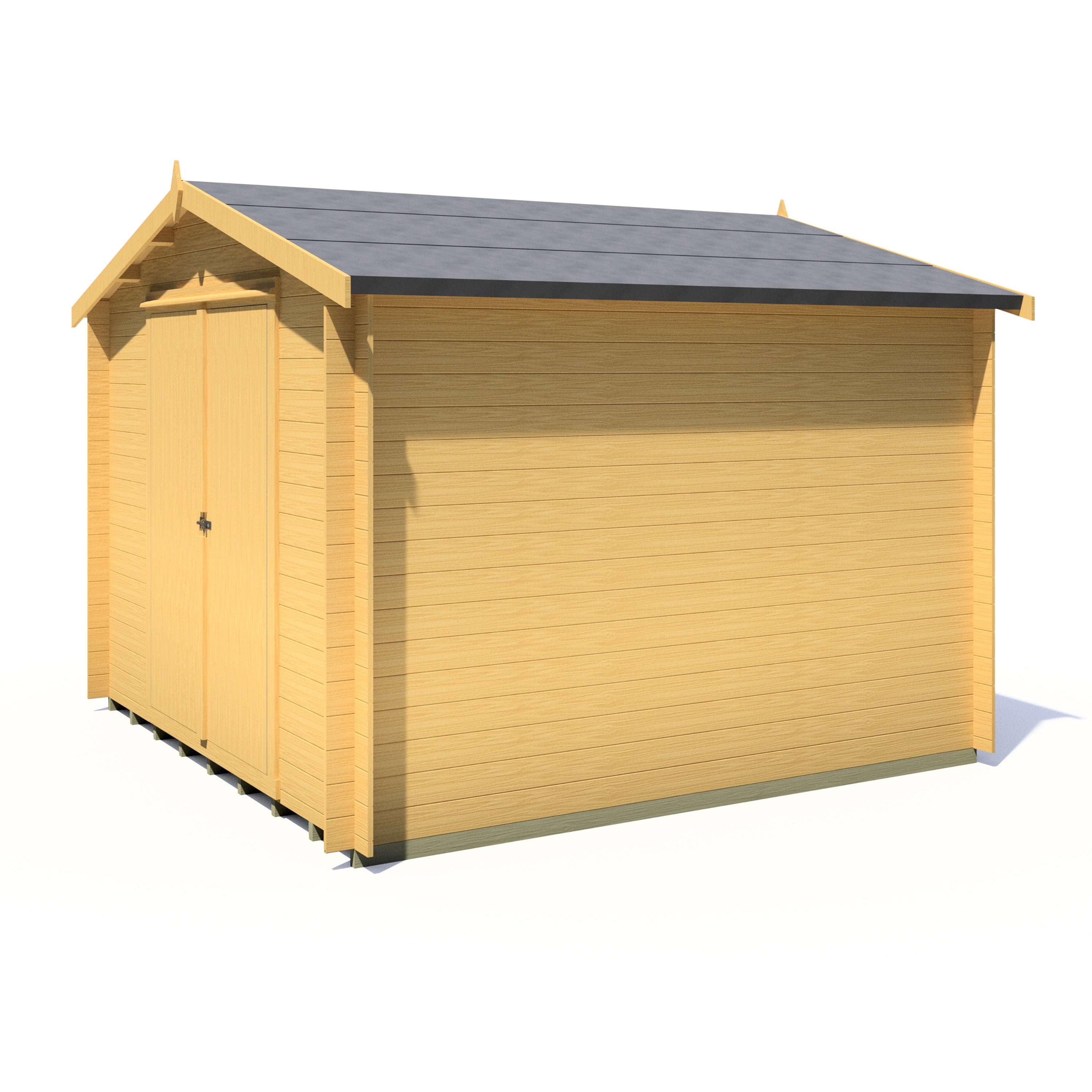 Shire Bradley 19mm Log Cabin 10x10