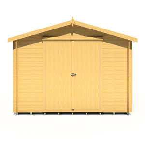 Shire Bradley 19mm Log Cabin 10x10