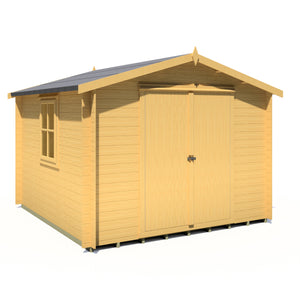 Shire Bradley 19mm Log Cabin 10x10