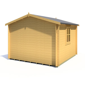 Shire Bradley 19mm Log Cabin 10x10