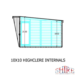 Shire Highclere Summerhouse 10x10