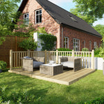 Power 10ft Wooden Decking Kits