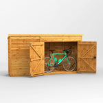 Power Pent Bike Shed 10ft Wide