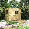 Power Pressure Treated Premium Pent Shed 10ft