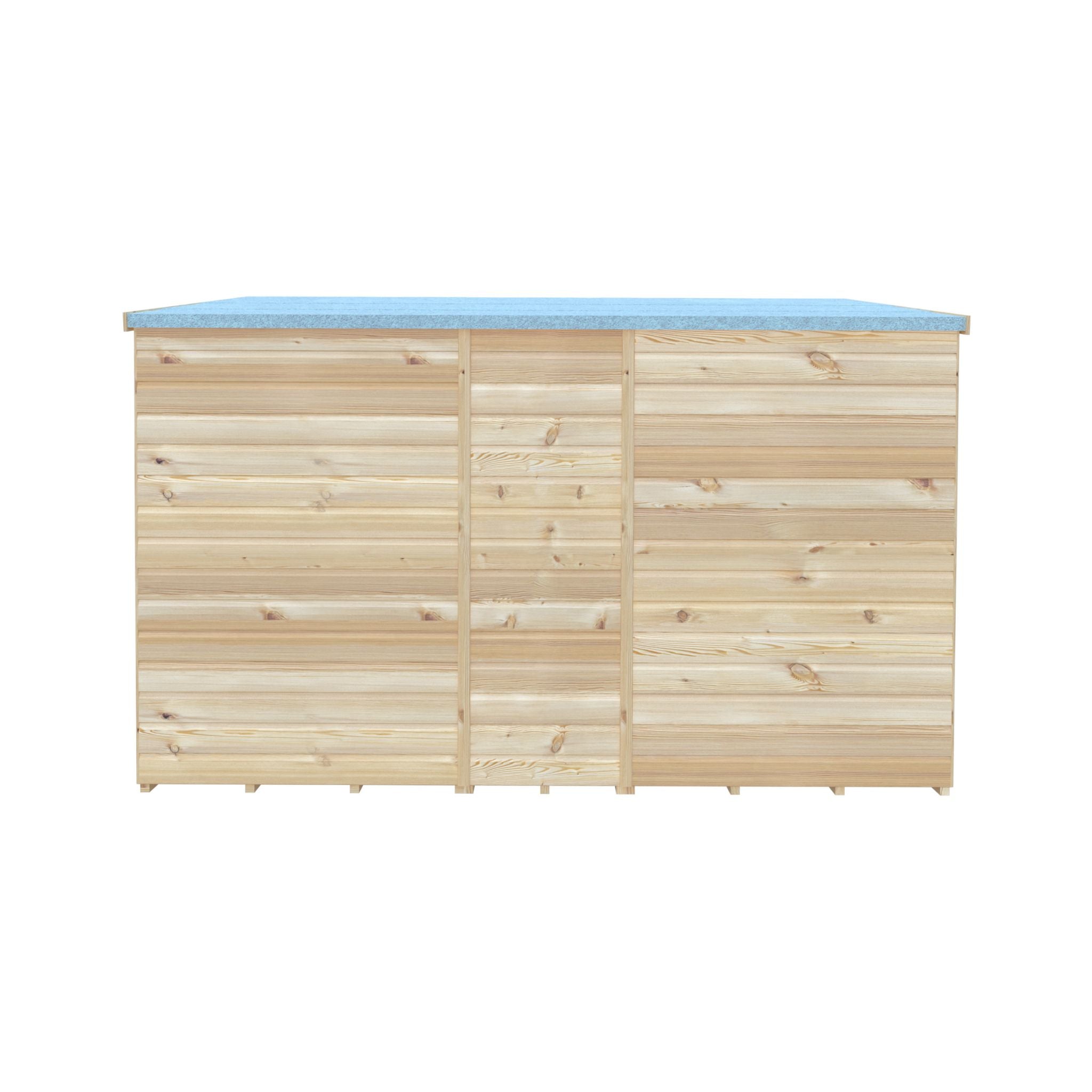 Shire 10x6 Shiplap Pent Shed – Single Door | Garden Life Stores