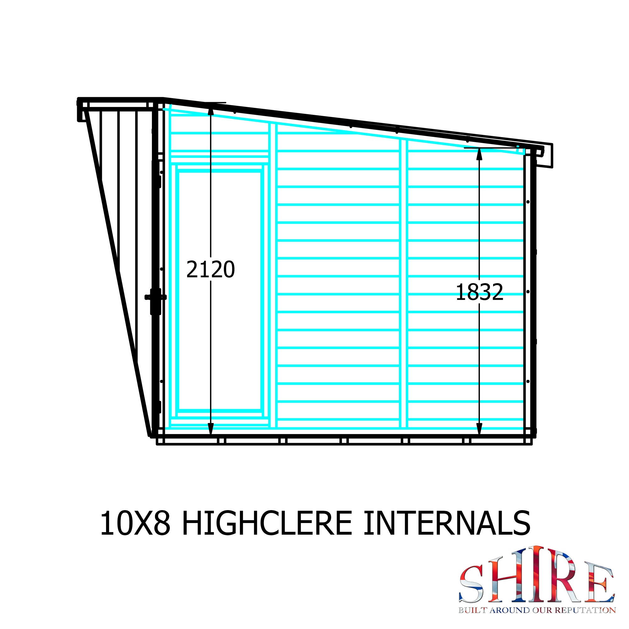 Shire Highclere Summerhouse 10x8