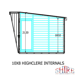 Shire Highclere Summerhouse 10x8