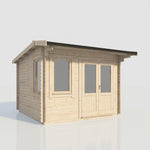 Power Apex Log Cabin 12x12 ft - 28mm