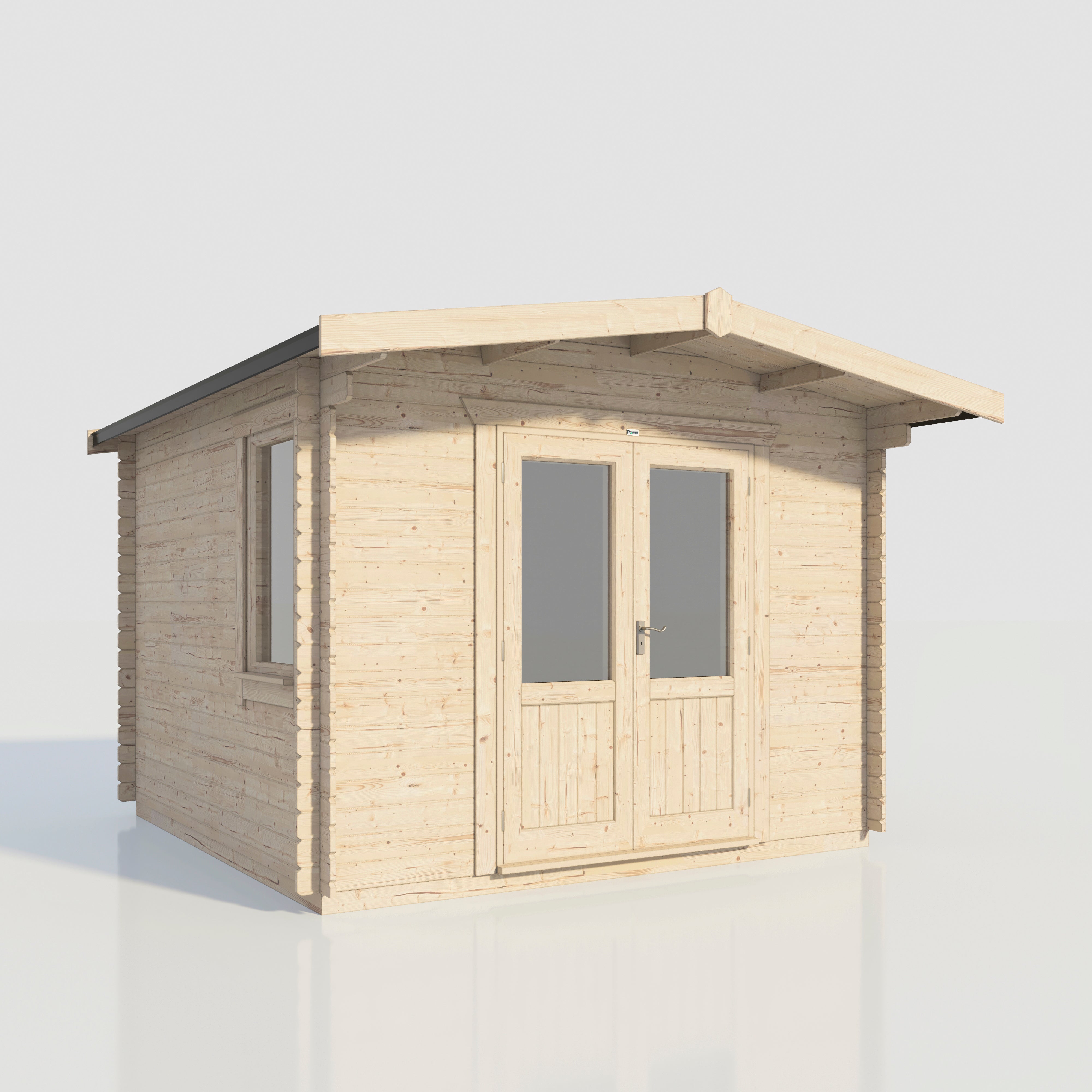 Power Chatel Log Cabin 12x12 ft - 28mm