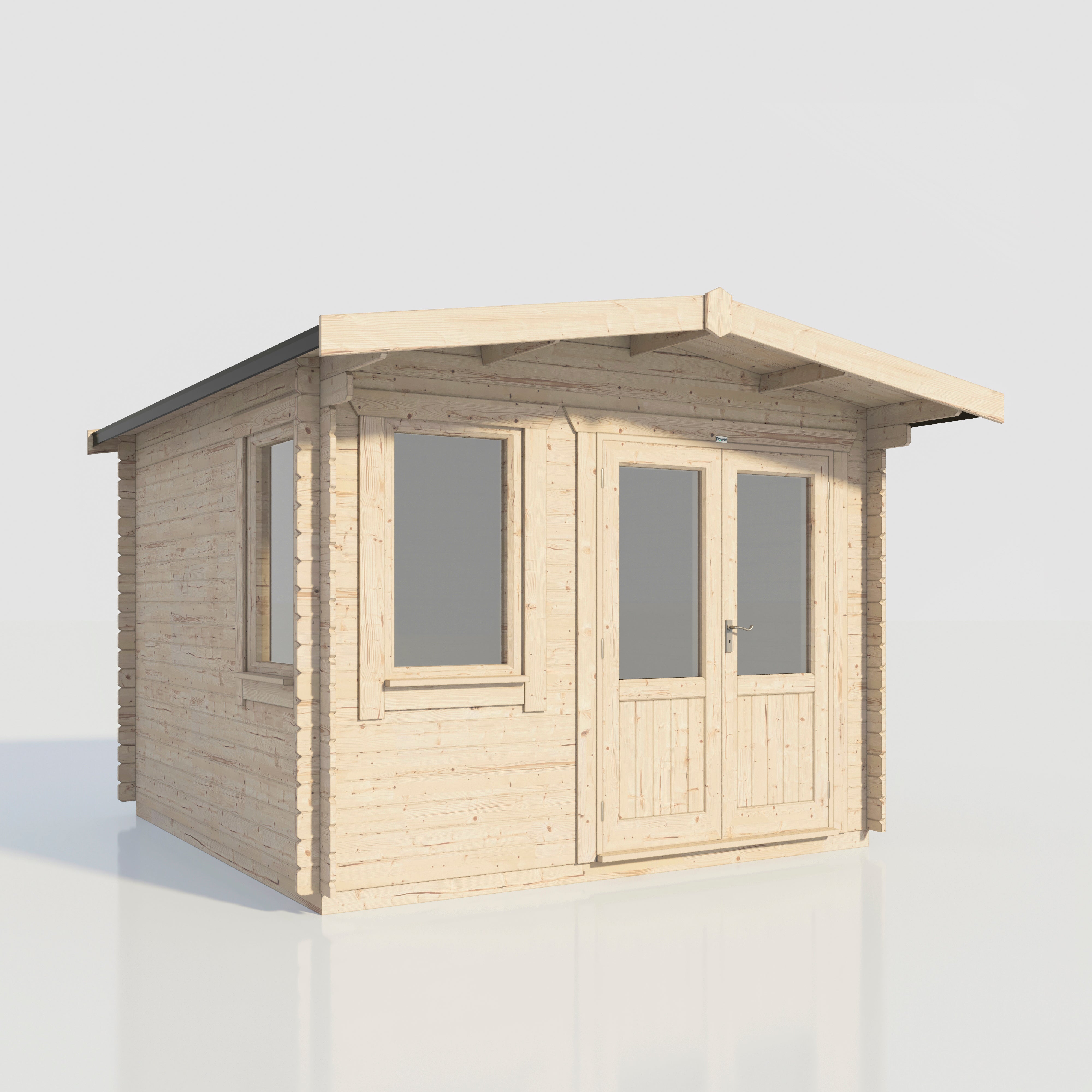 Power Chatel Log Cabin 12x12 ft - 28mm