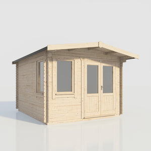 Power Chatel Log Cabin 12x14 ft - 28mm