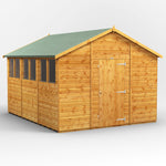 Power Apex Garden Shed 12x10 ft
