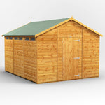 Power Apex Security Garden Shed 12x10 ft
