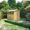 Power Pressure Treated Premium Apex Shed 12ft