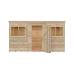 Shire 12x6 Shiplap Pent Shed – Single Door | Garden Life Stores