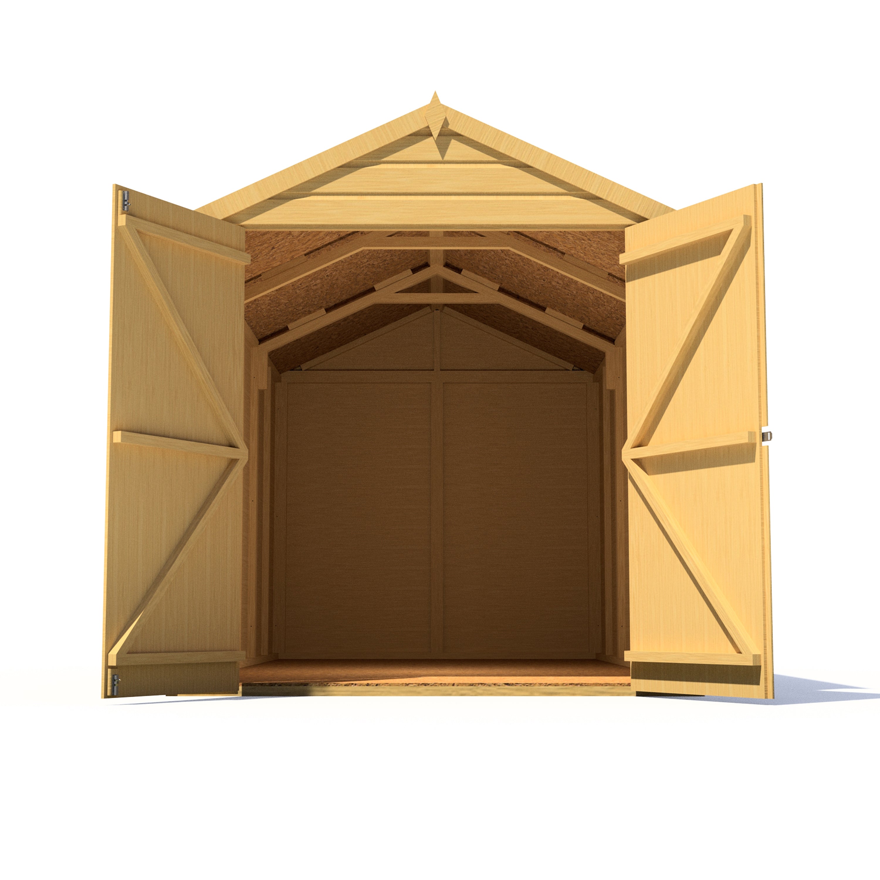 Shire Warwick Double Door Shed 12x6