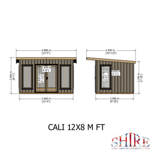 Shire Cali Garden Home Office 12x8