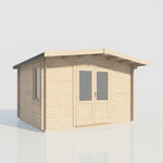 Power Chalet Log Cabin 14x12 ft - 28mm