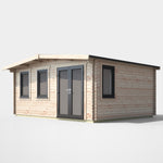 Power 14x16 ft Chalet Log Cabin 44mm