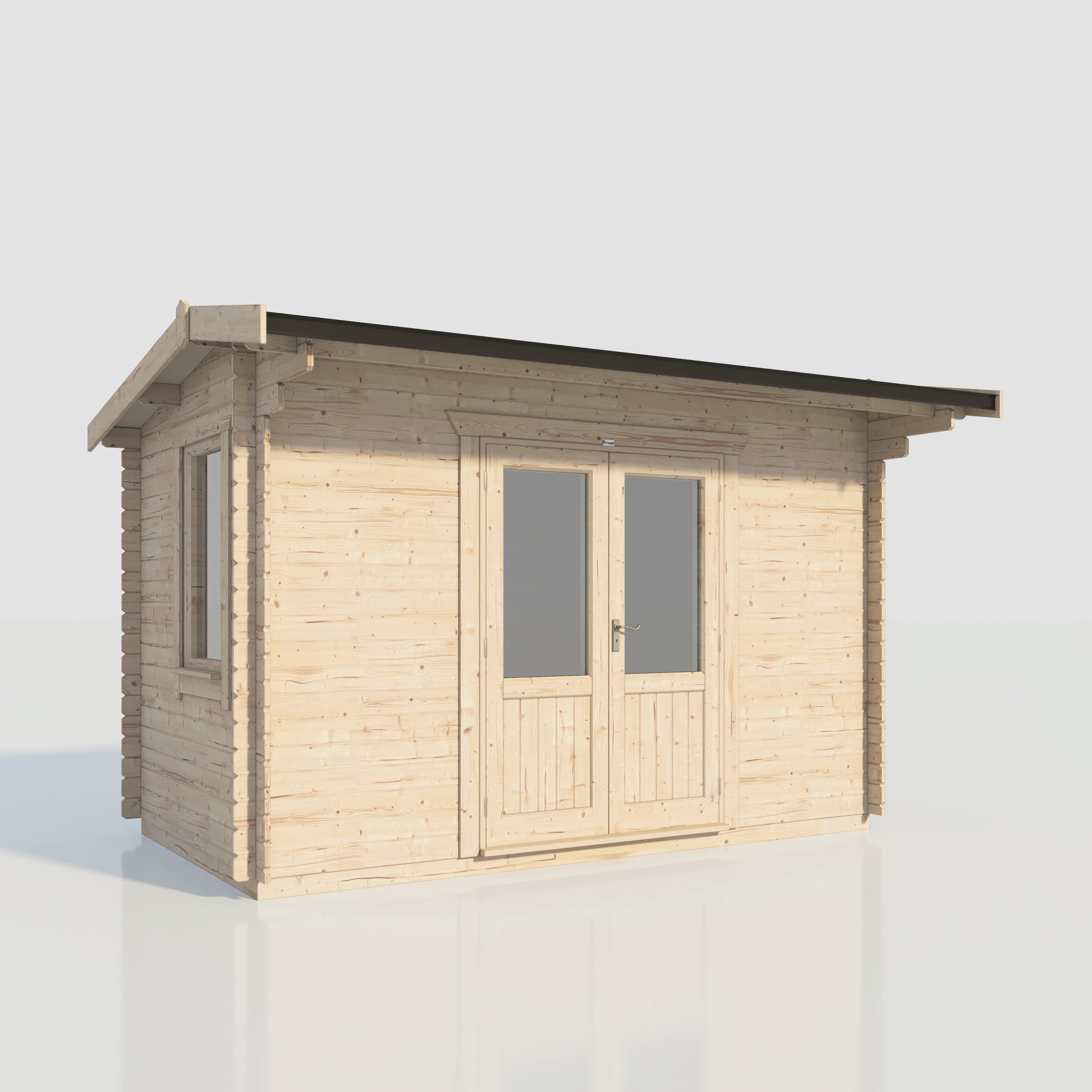 Power Apex Log Cabin 14x8 ft - 28mm