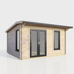 Power 14x10 ft Apex Log Cabin 44mm