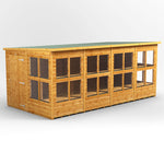 Power Pent Potting Shed 16x8 ft
