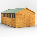 Power Apex Shed 18x10 ft