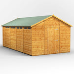 Power Apex Security Garden Shed 18x10 ft