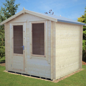 Shire Peckover 19mm Log Cabin 8x8