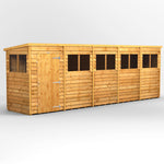 Power Overlap Pent Shed 20x4 ft