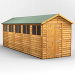 Power Overlap Apex Shed 20x6 ft