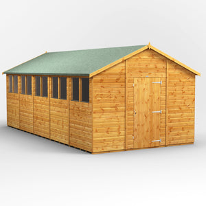 Power Apex Shed 20x10 ft