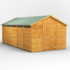 Power Apex Security Shed 20x10 ft