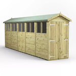 Power Pressure Treated Premium Apex Shed 20ft