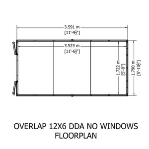 Shire Garden Value Overlap 10 x 8 Apex Shed (With or Without Windows) - Garden Life Stores