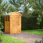 Power Overlap Apex Shed 4x4 ft